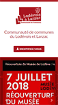 Mobile Screenshot of lodevoisetlarzac.info