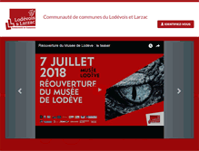 Tablet Screenshot of lodevoisetlarzac.info